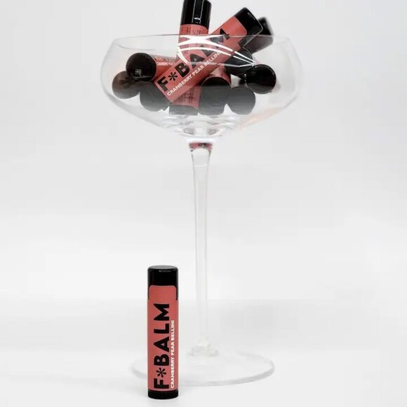 ($6) Cranberry Pear Bellini Moisturizing Flavoured Lip Balm - Picture 1 of 5
